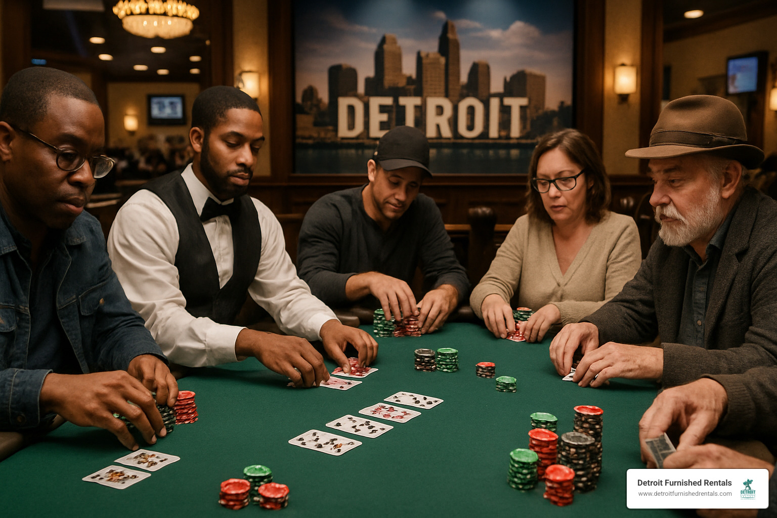 different poker game variants being played - detroit casino poker