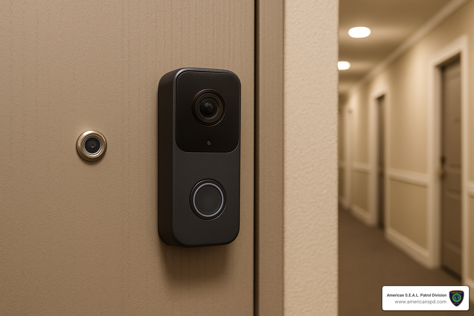 compact budget wireless door camera - apartment door camera wireless