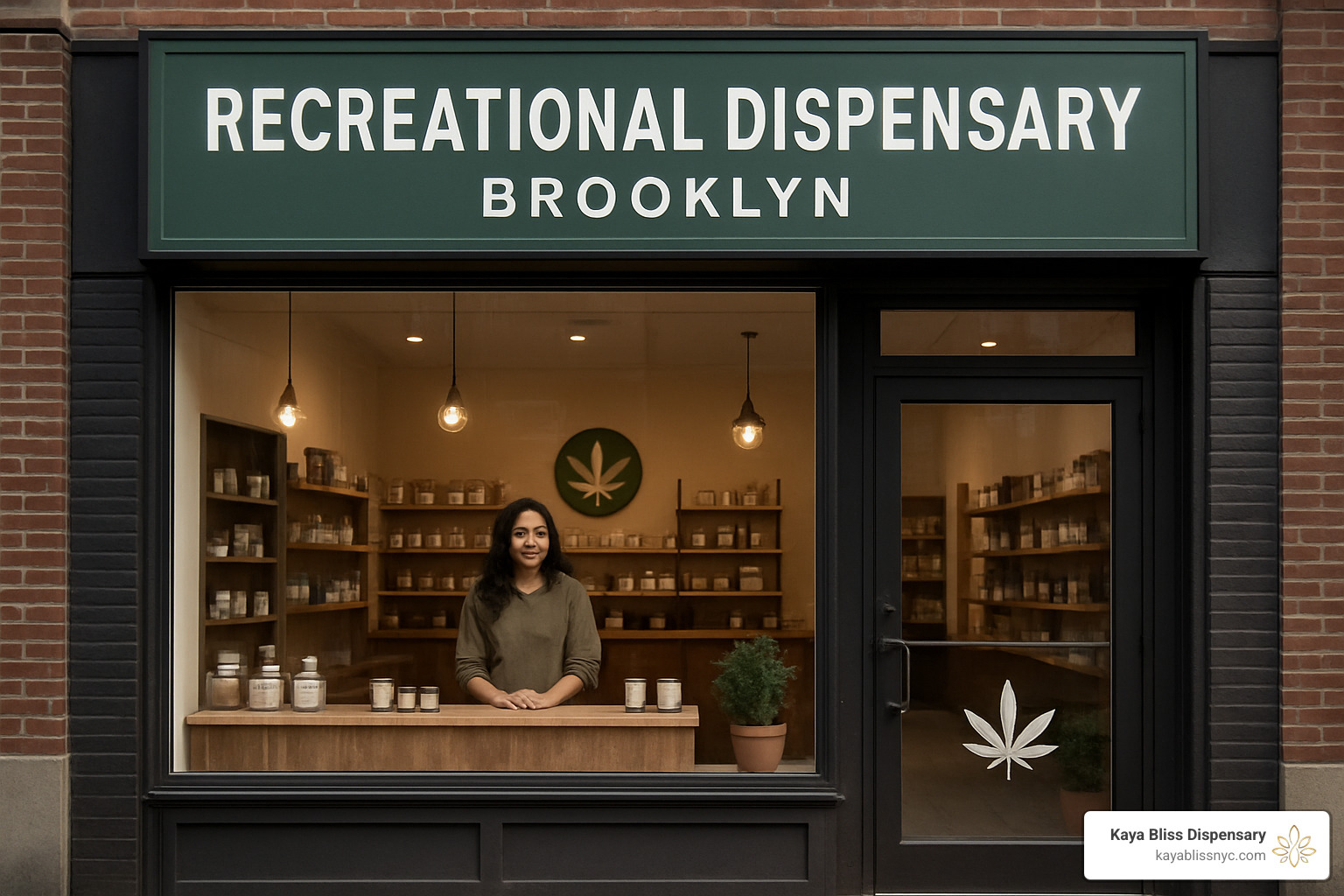 Map of Brooklyn neighborhoods with recreational dispensary locations highlighted - recreational dispensary brooklyn