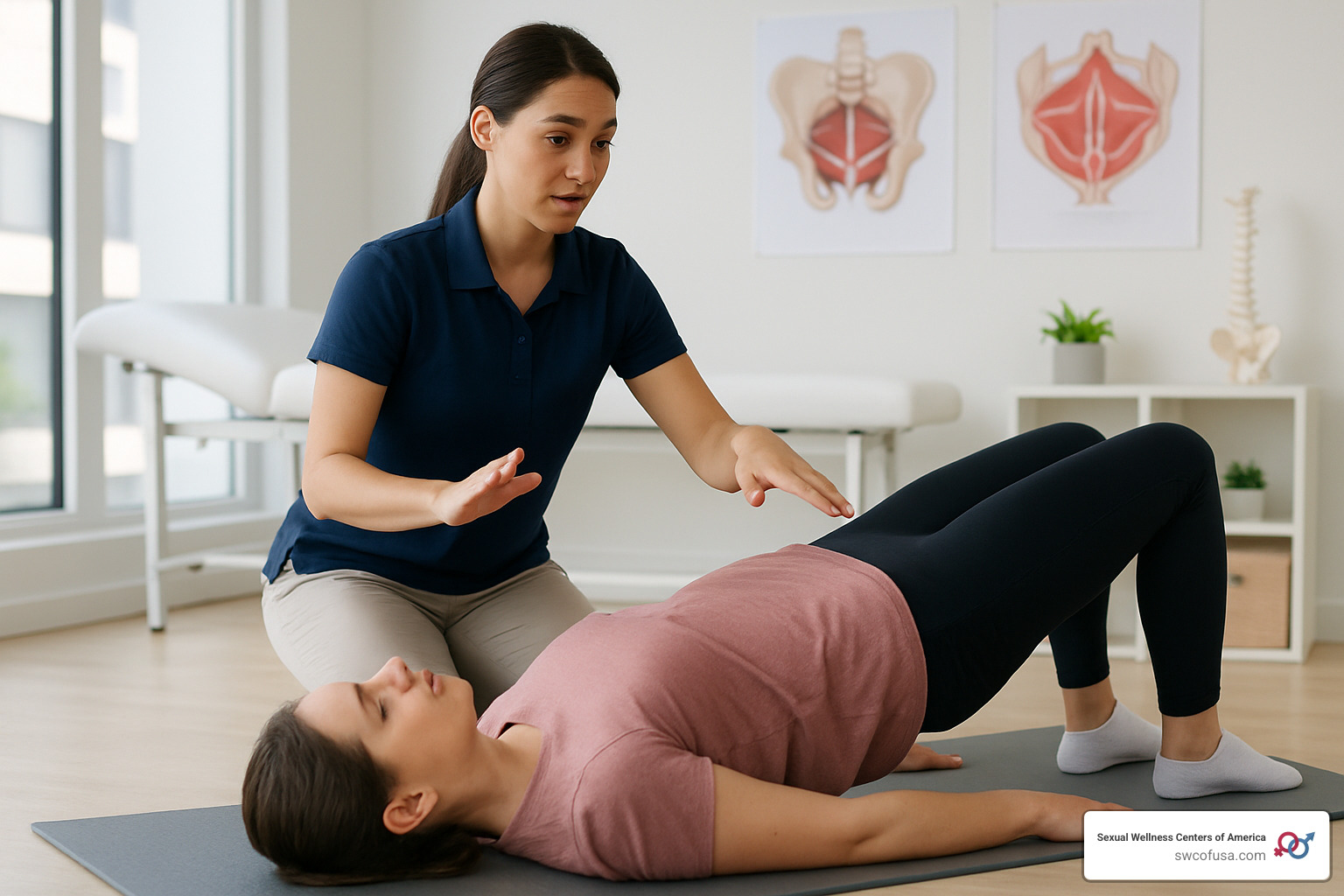Pelvic floor therapy exercises - does laser vaginal rejuvenation work