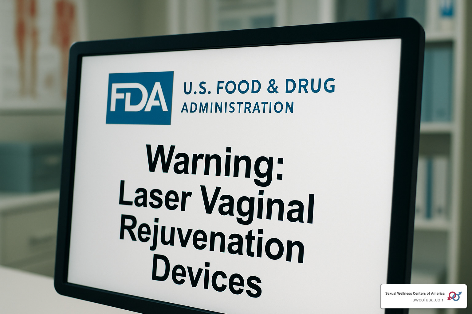 FDA warning about laser vaginal rejuvenation devices - does laser vaginal rejuvenation work