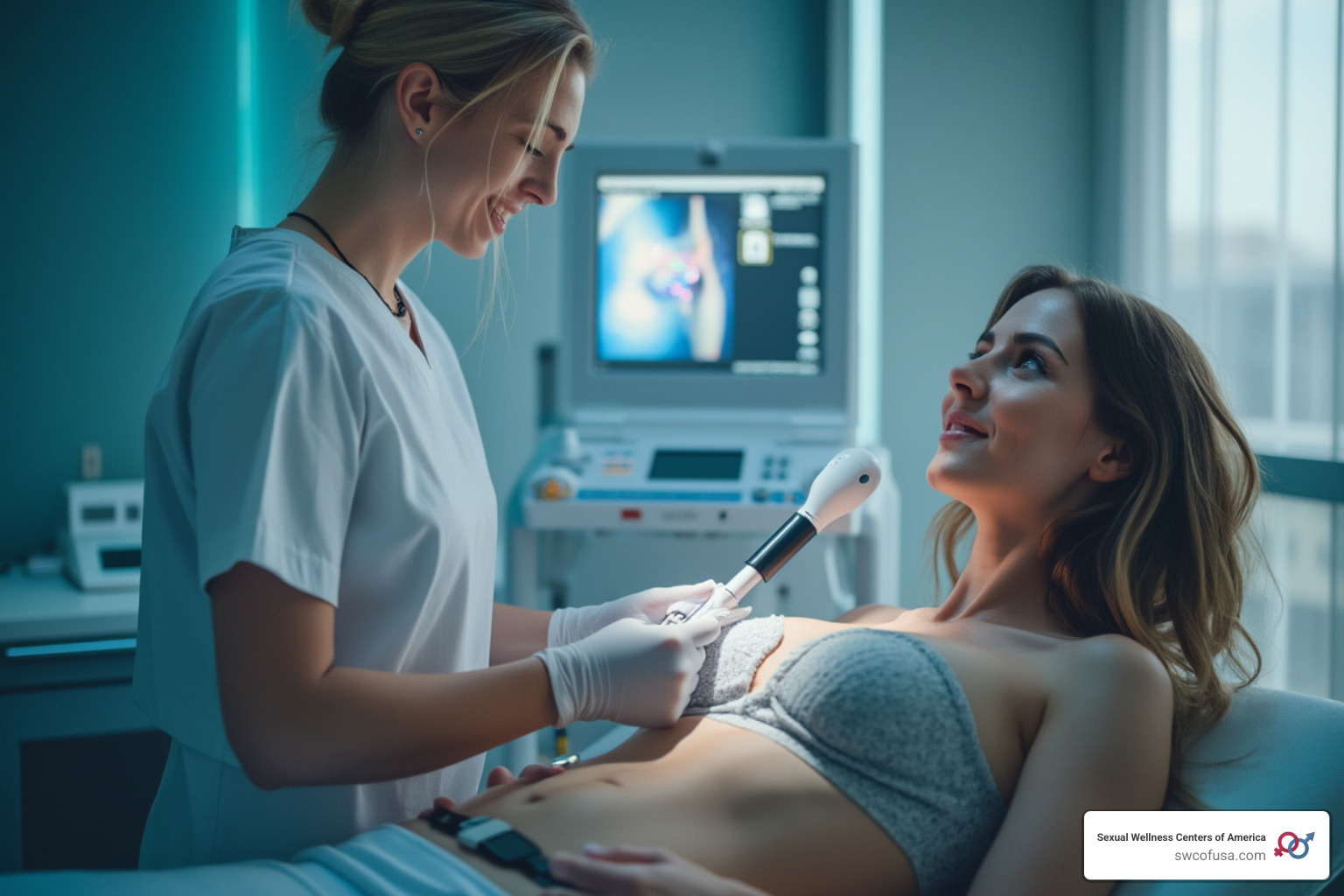 Clinical trial showing laser vaginal rejuvenation procedure - does laser vaginal rejuvenation work