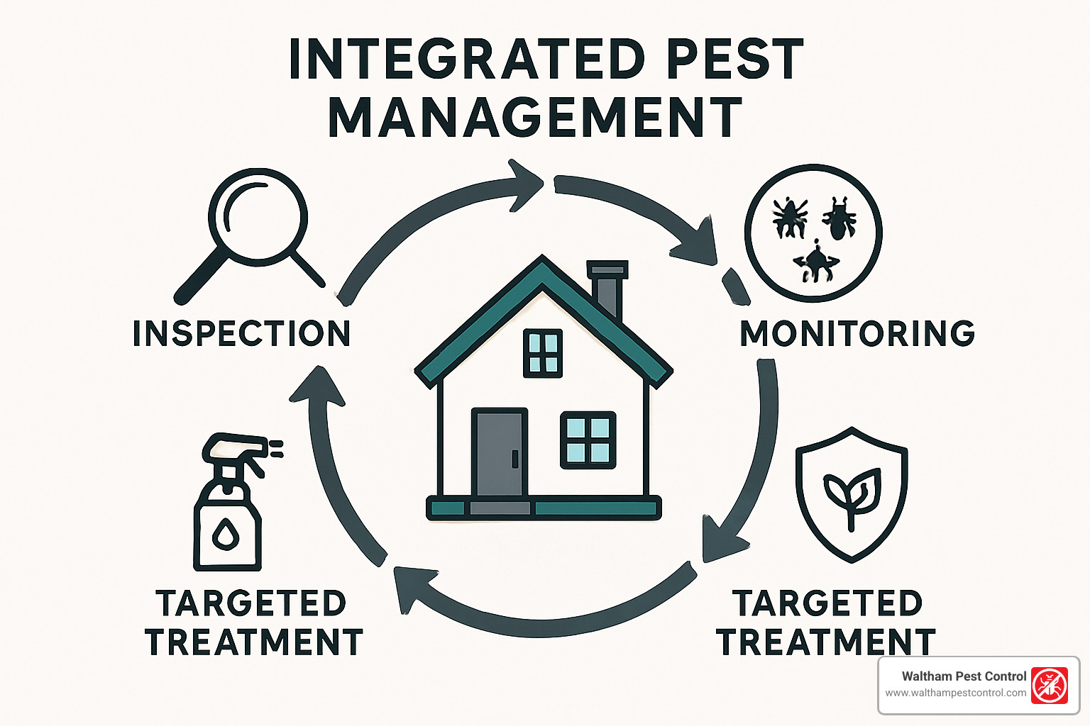 integrated pest management diagram - Home Pest Service Waltham MA
