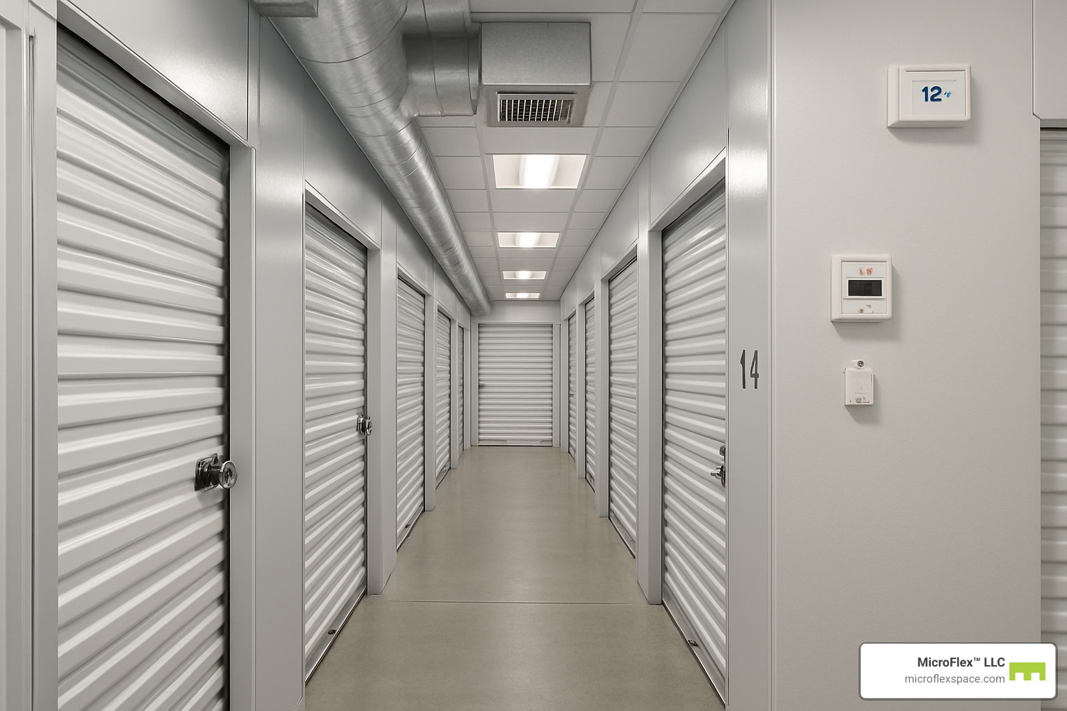 climate controlled mini warehouse storage unit - mini warehouse storage