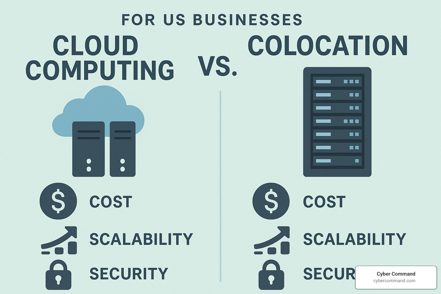 cloud vs colocation comparison - benefits of moving a data center