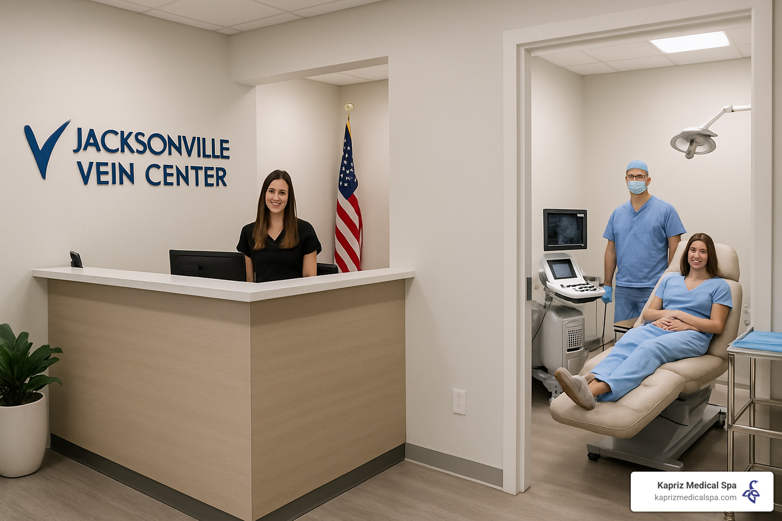 modern vein treatment facility in Jacksonville - Endovenous laser therapy Jacksonville