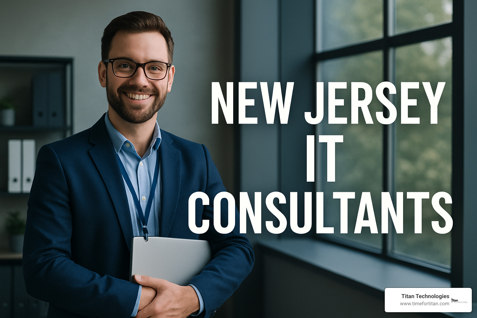 Business executives reviewing technology roadmap in boardroom - new jersey it consultants