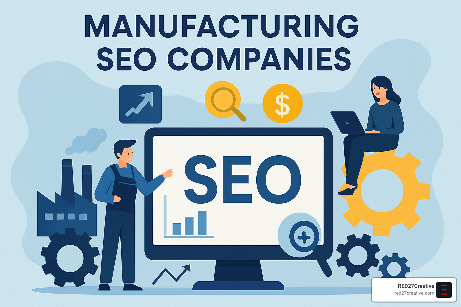 SEO Agencies That Manufacture Results for Industrial Businesses • manufacturing seo companies • RED27Creative manufacturing data analytics dashboard - manufacturing seo companies