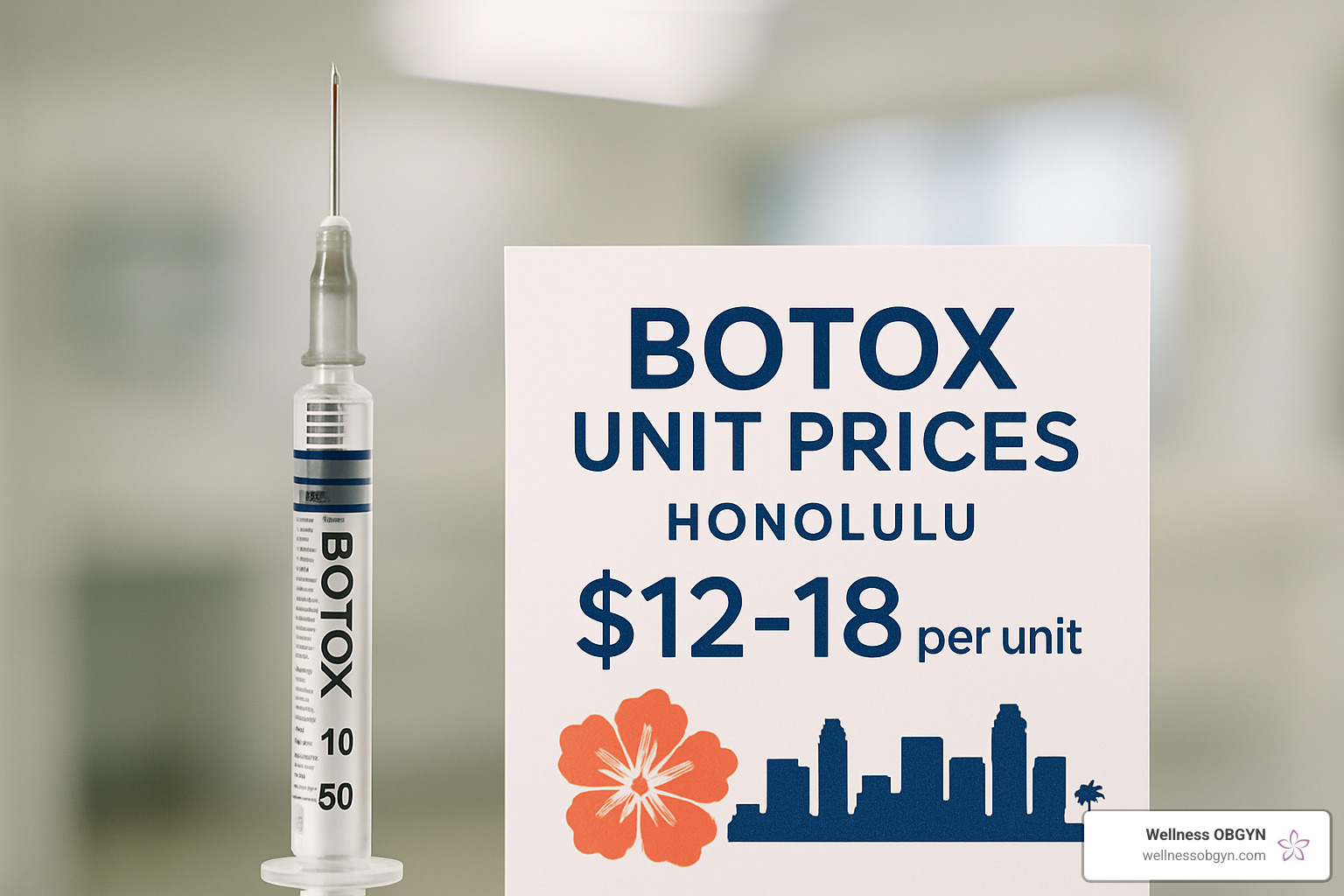 botox syringe and price chart - Botox Honolulu