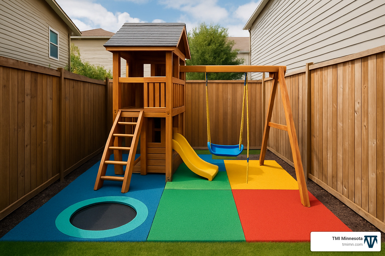 28a60df12db9431af5877b1e58e02a8bd64ccef3 Transform Your Yard: Top Backyard Playground Inspirations Discover creative Backyard playground ideas for any yard size. Get tips for safety, budget builds, sensory play, and family fun! compact backyard playground for small yards - Backyard playground ideas