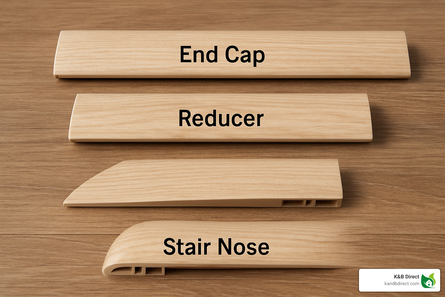Specialty PVC molding profiles for stairs and transitions - pvc floor molding
