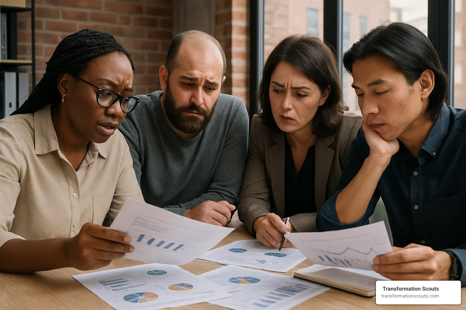 business team analyzing crisis lessons learned - crisis management for small businesses