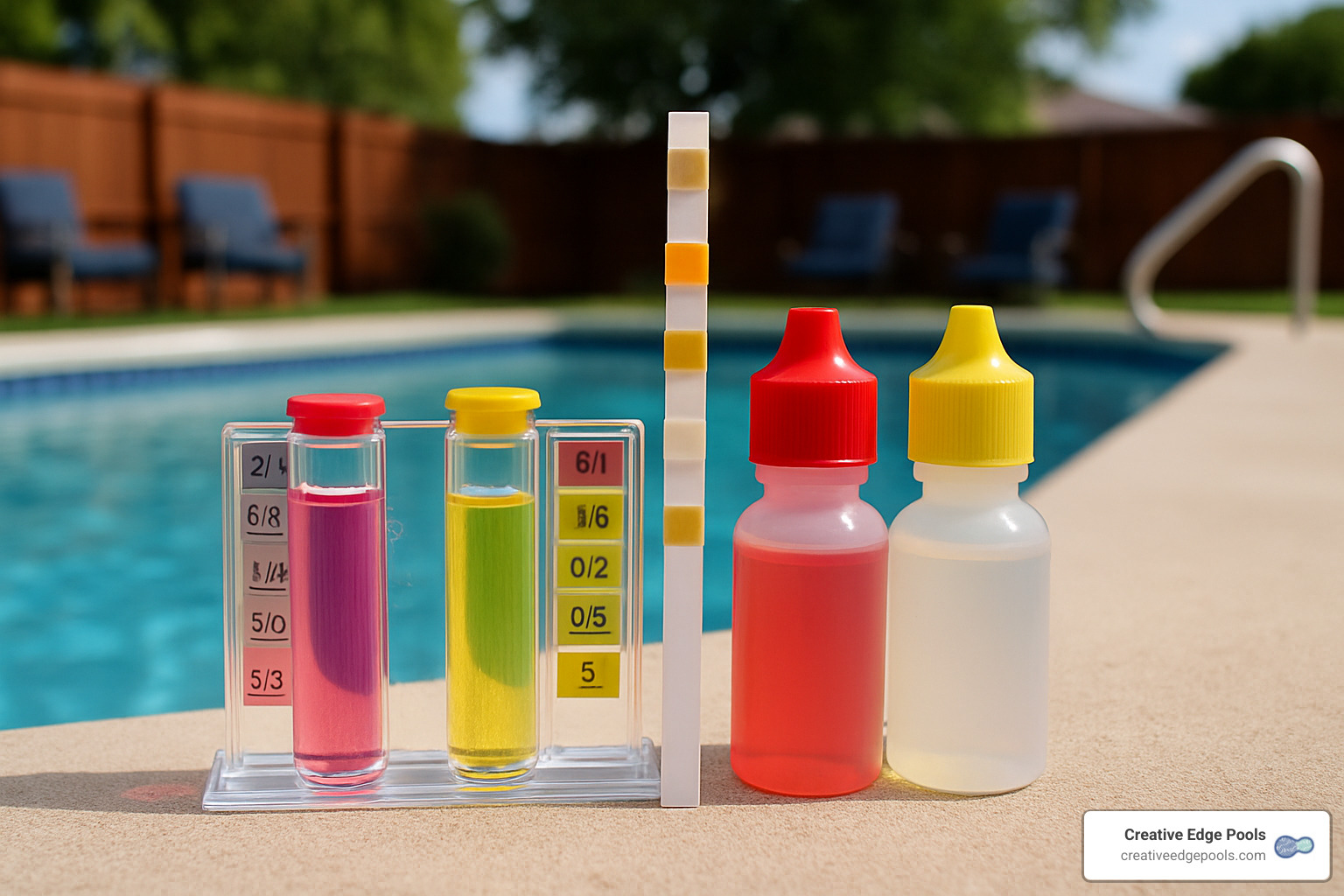 water chemistry testing kit for pool maintenance - how long does pool plaster last
