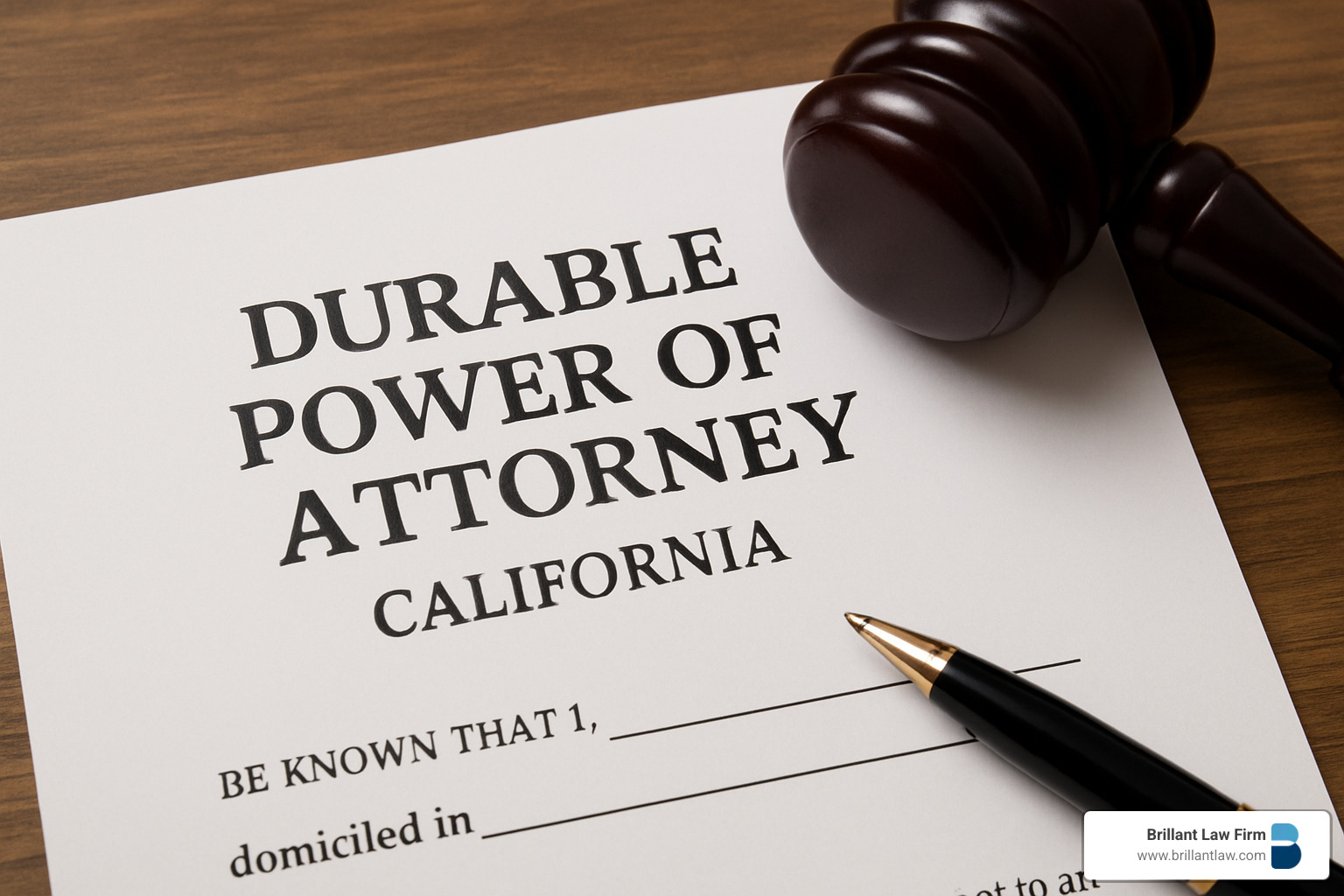 231b8025f8ccbdb4ab257f5433f0ef29f324f426 Your Guide to Navigating Durable Power of Attorney in California Learn how to create, use, and update a Durable power of attorney California to protect your assets and plan for incapacity. California statutory durable power of attorney form with signature line and notary seal - Durable power of attorney California