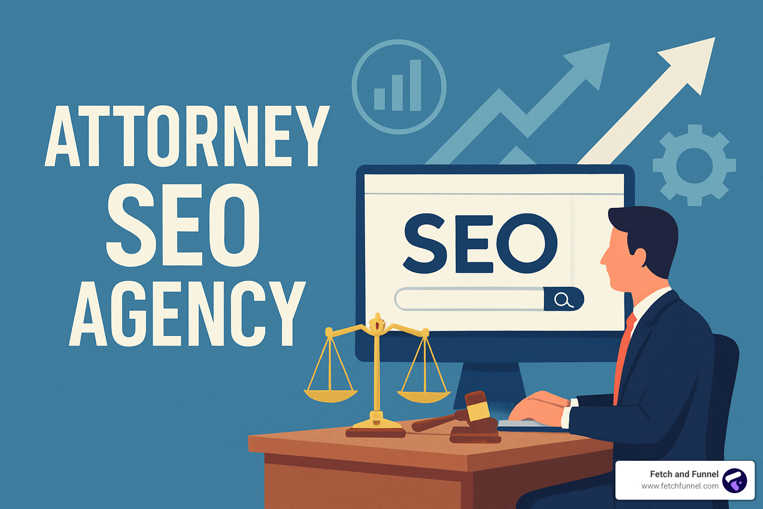month-by-month KPI curve showing typical SEO growth patterns for law firms - attorney seo agency
