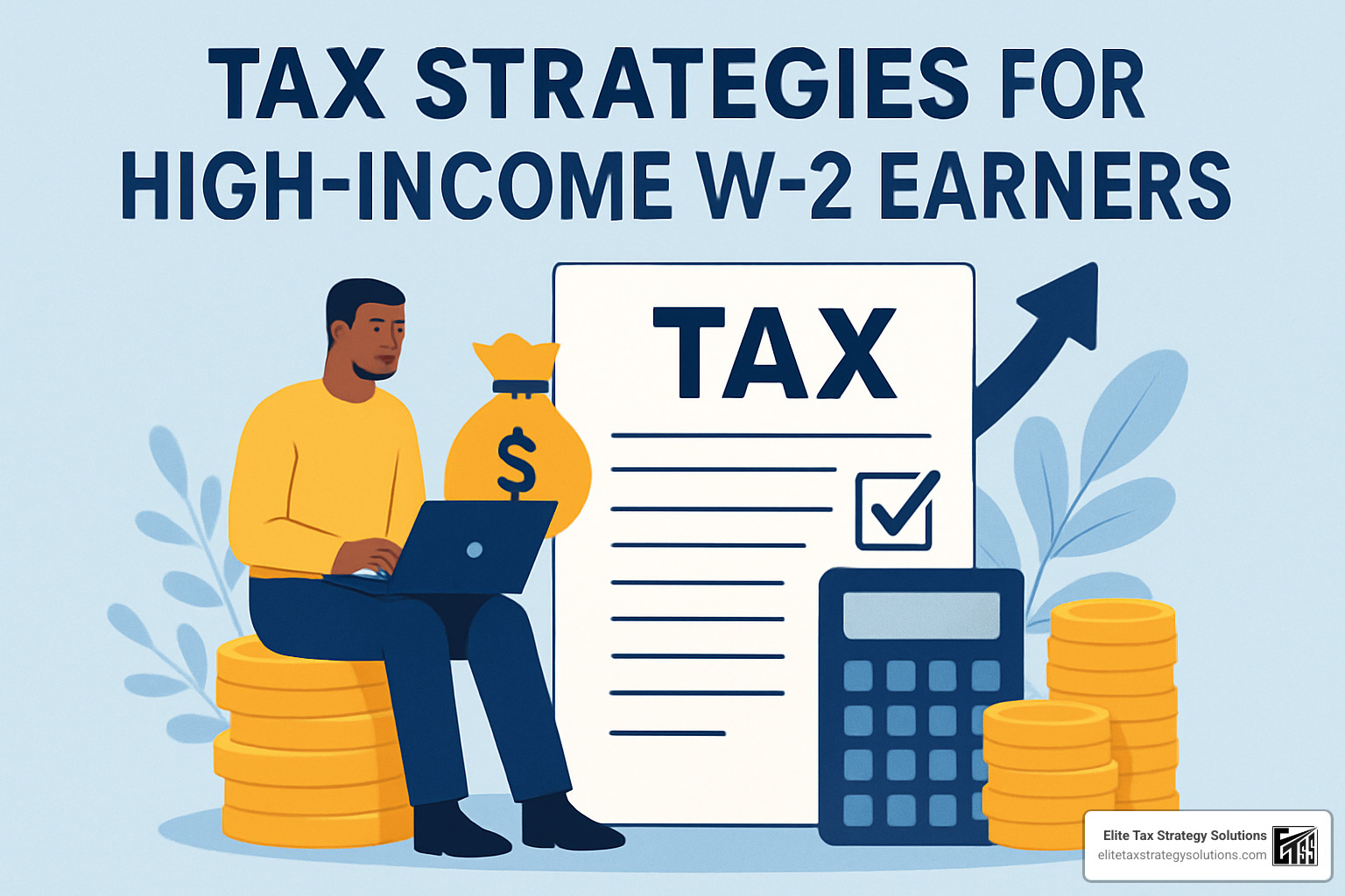 High-income tax bracket chart showing federal marginal rates and additional taxes - tax strategies for high-income w2 earners