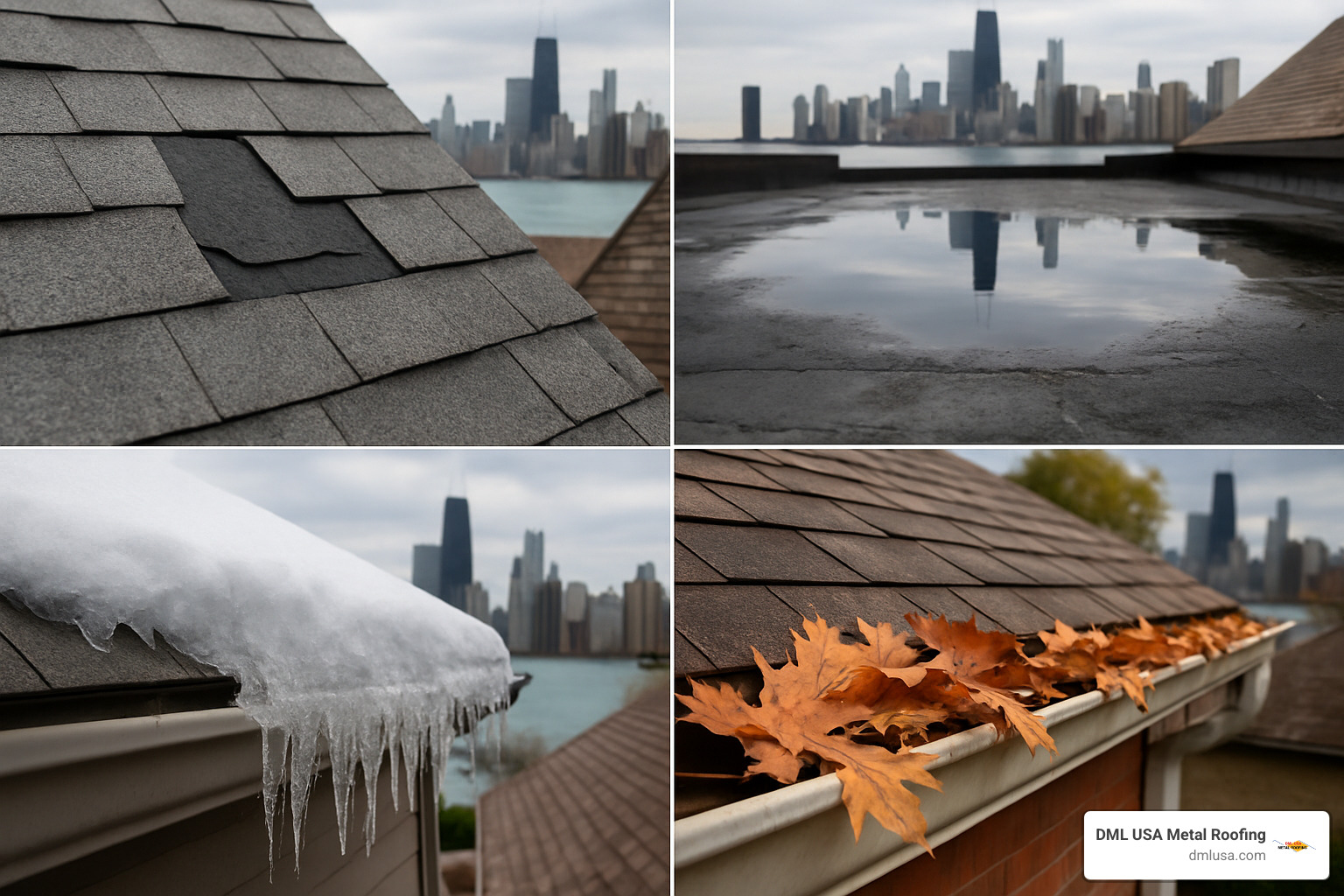 Common roofing problems in Chicago climate - Chicago roofing solutions