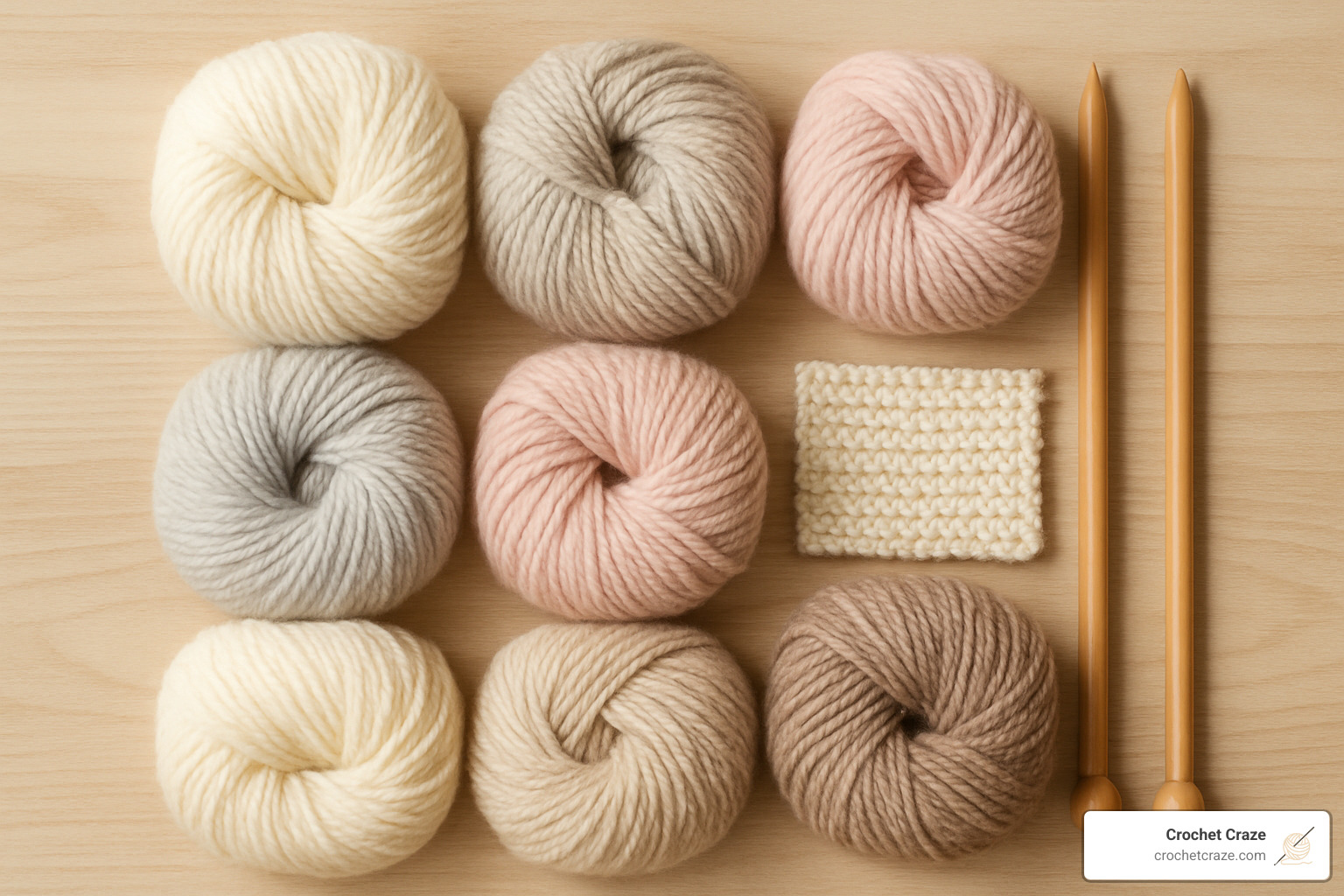 yarn and needles for garter stitch sweater - garter stitch sweater
