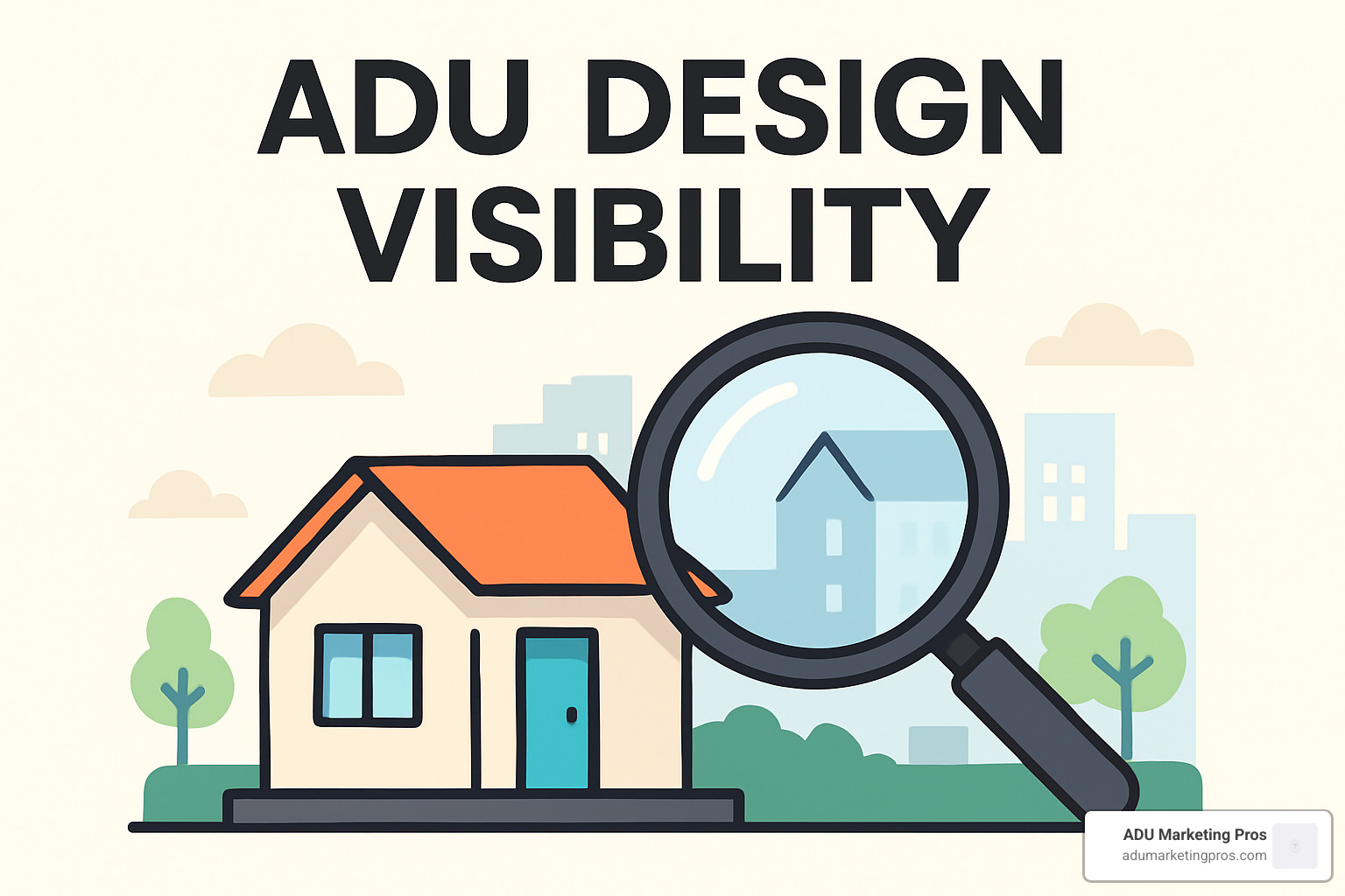 zoning code diagram for ADU design visibility - ADU design visibility