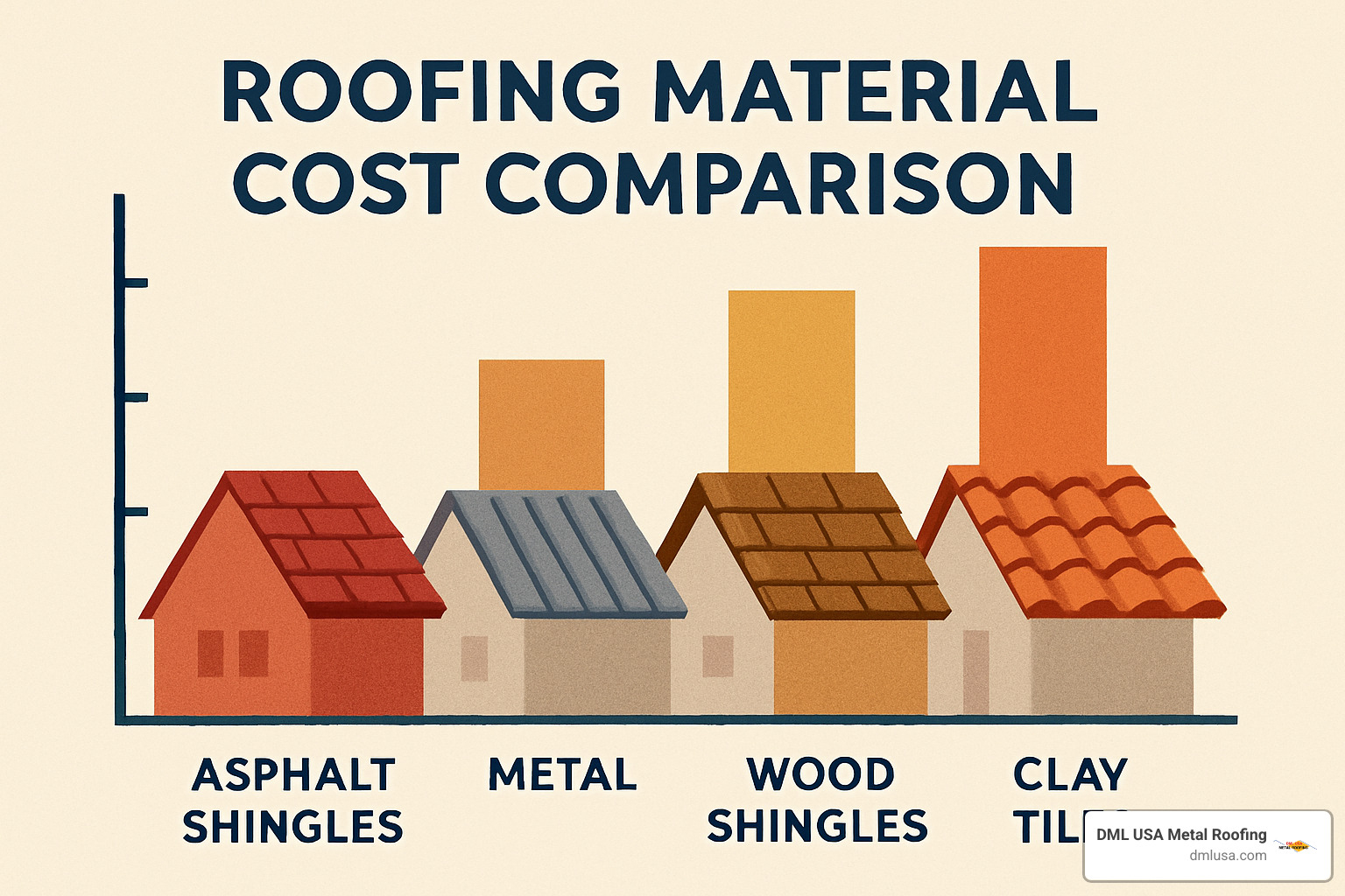 Regional cost map showing roofing price variations across the United States - Roofing material cost comparison