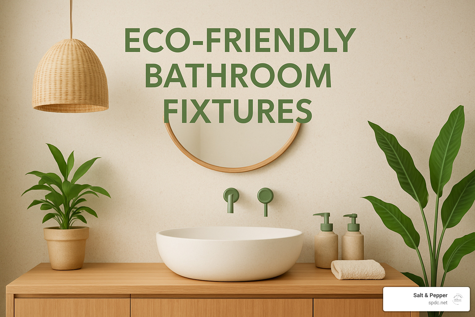 water-saving dual flush toilet - eco-friendly bathroom fixtures