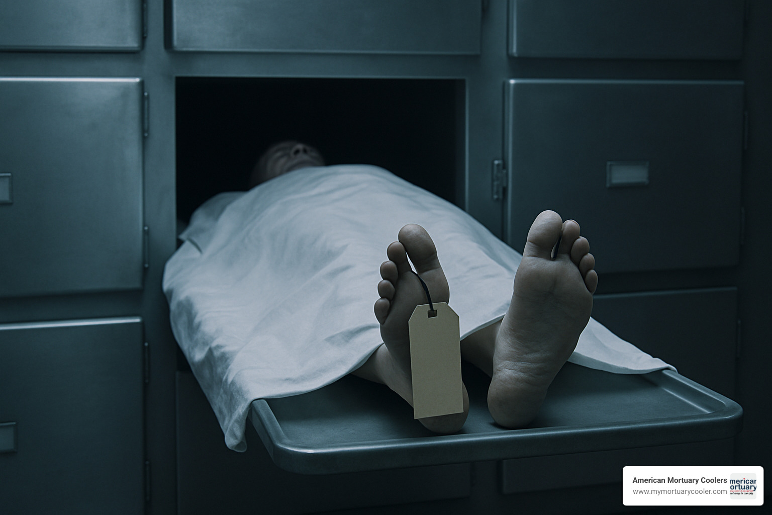 American Mortuary Coolers nationwide service map - dead body morgue freezer