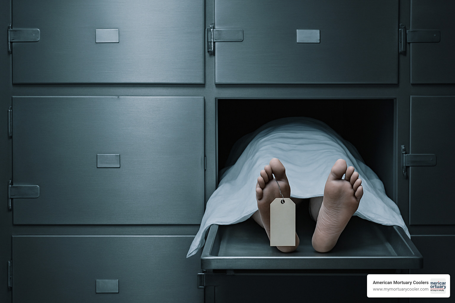exploded view of morgue freezer cabinet - dead body morgue freezer