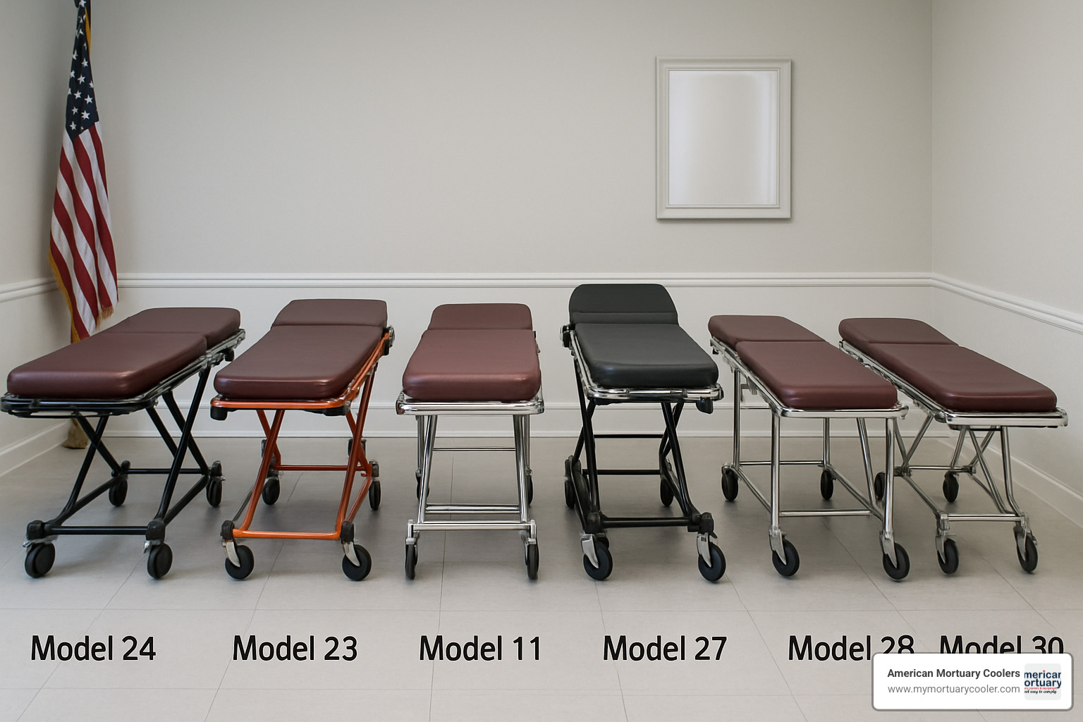 top funeral home stretcher models compared - funeral home stretchers