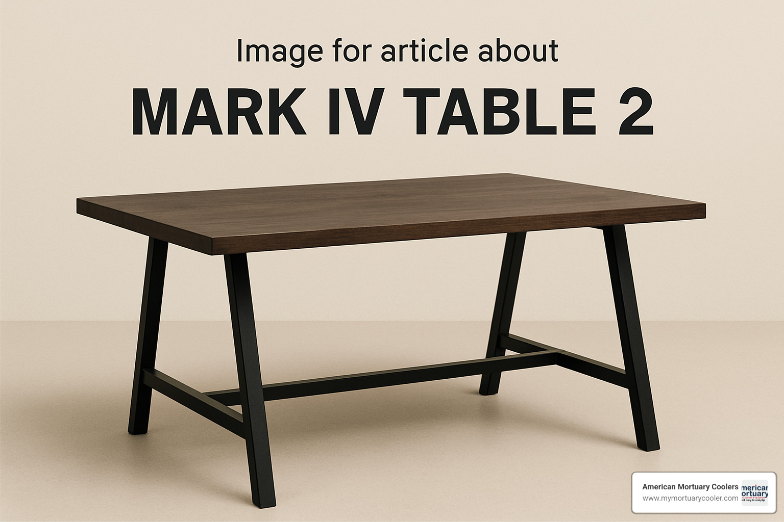 Mark IV Table 2 Technical Diagram - mark iv table 2