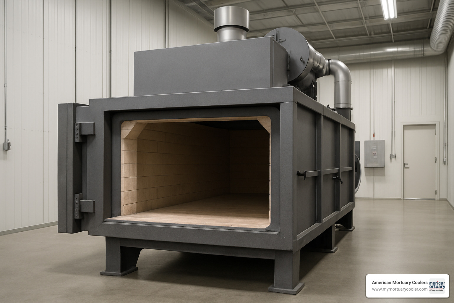 A-500P Equine Batch Cremator - american crematory equipment