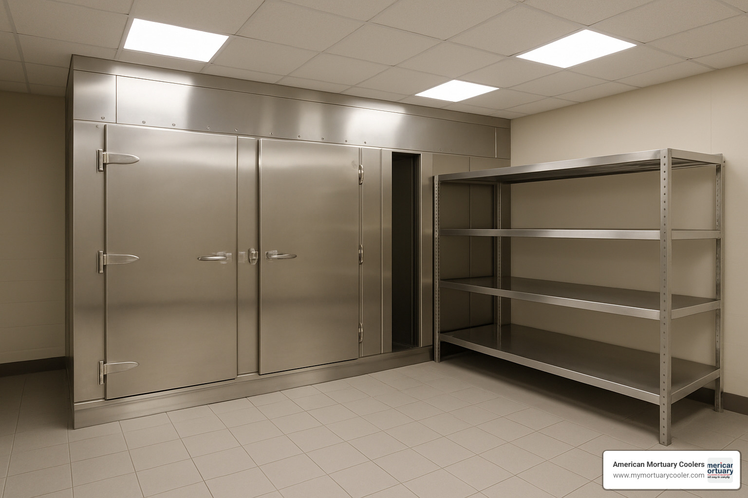 custom walk-in mortuary cooler - American Mortuary Equipment