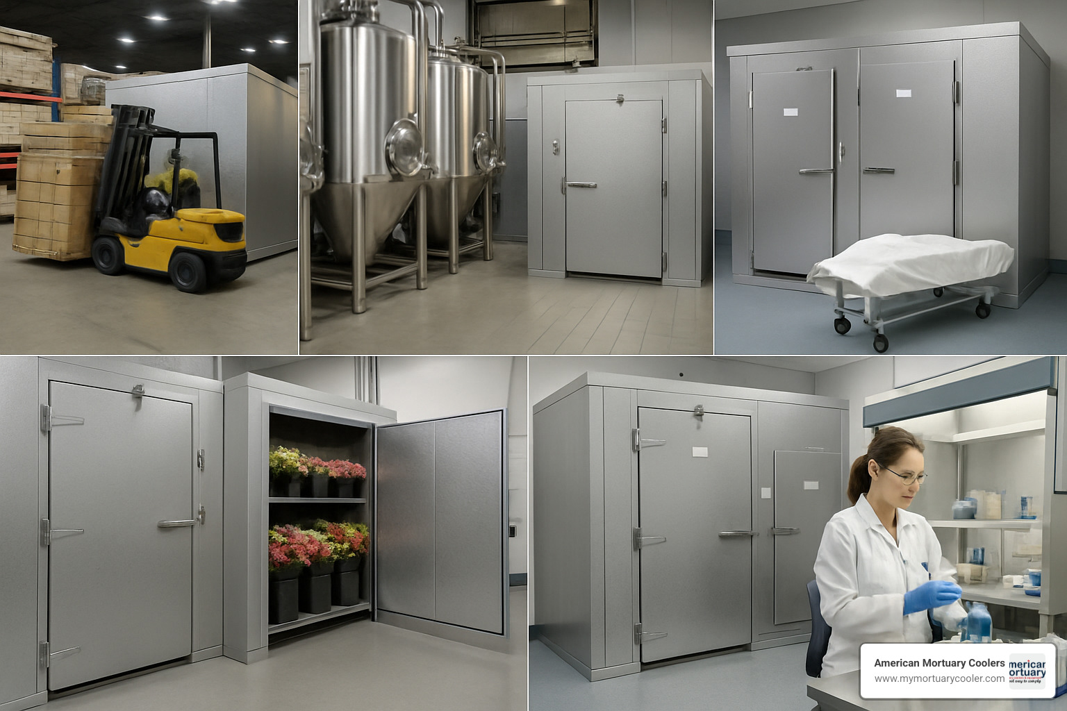 industries that use large walk in coolers - large walk in cooler
