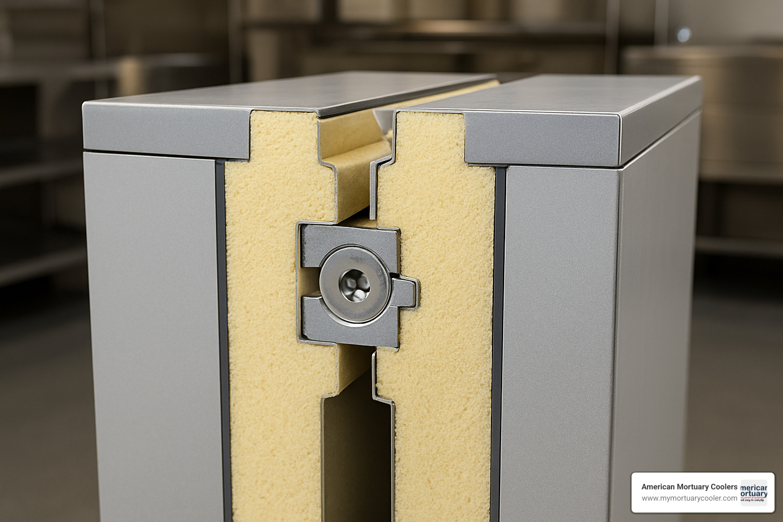mortuary cooler panel construction - 10 x 20 Mortuary Cooler