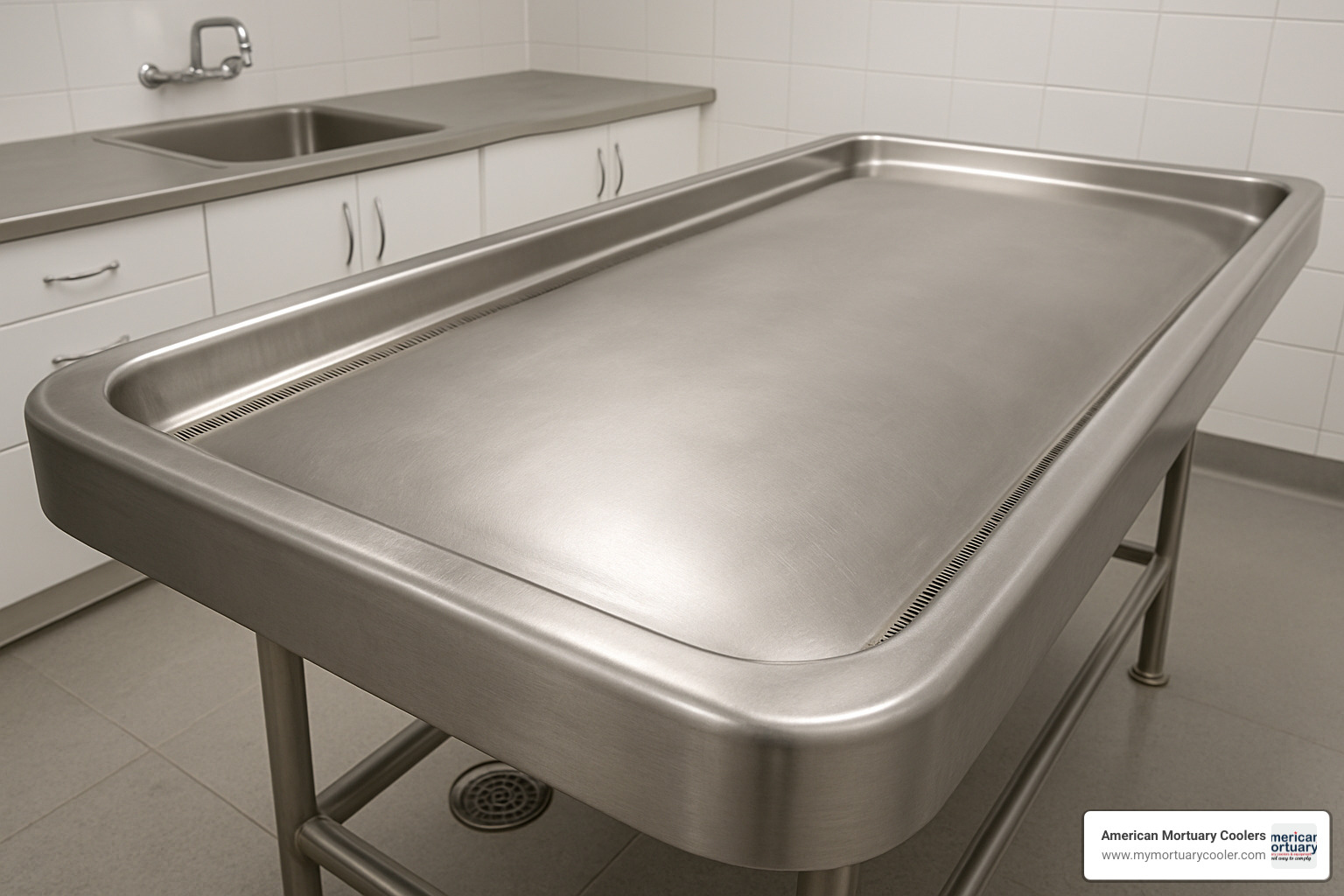 stainless steel embalming table top - Hydraulic Embalming Table 