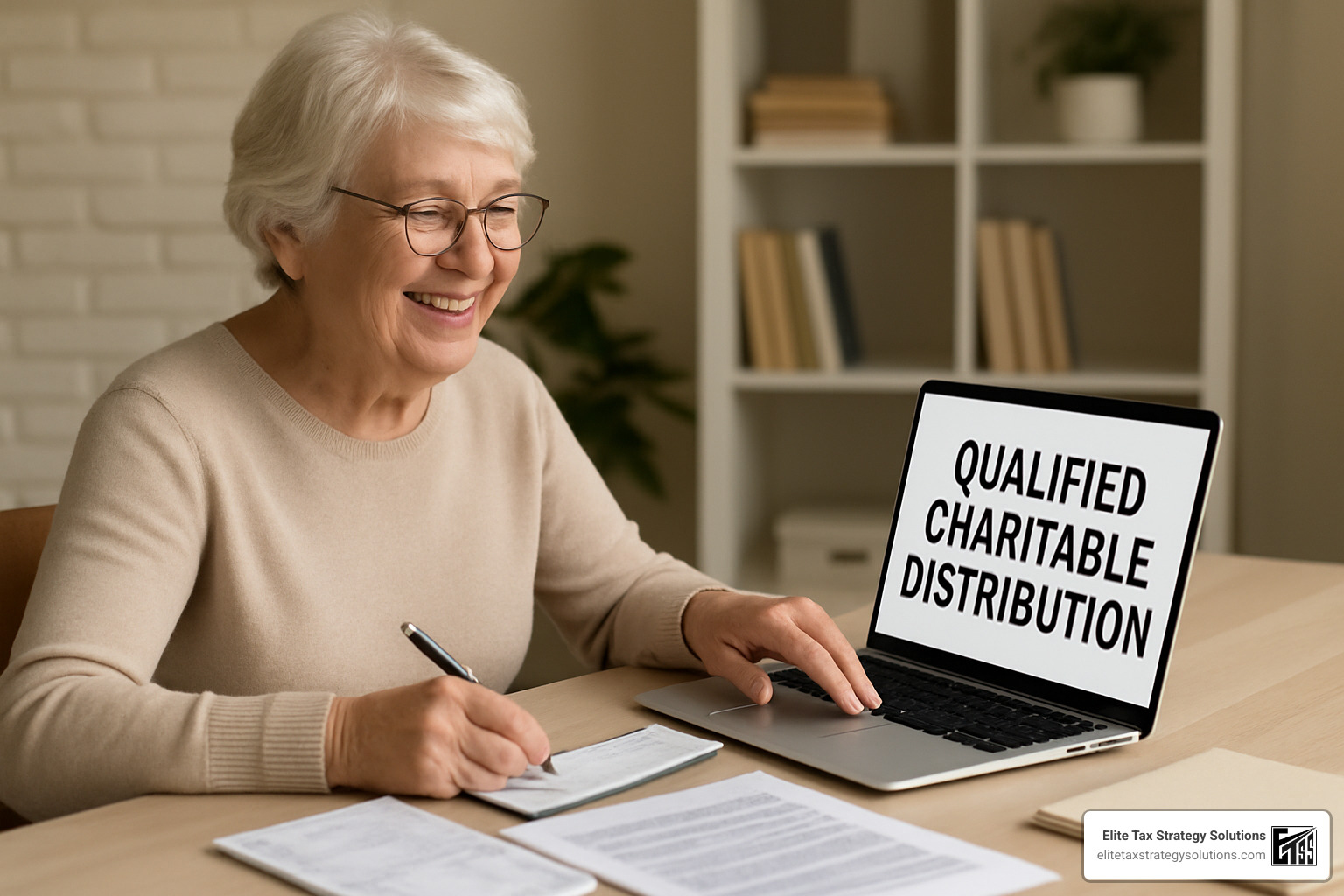 senior making qualified charitable distribution - how to reduce my income tax