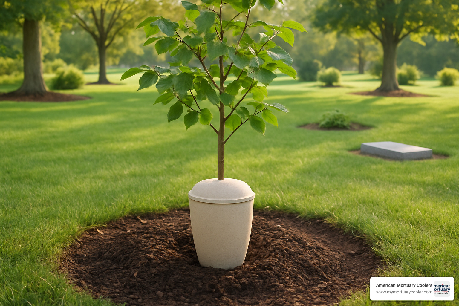 tree planted with cremation ashes - how much is water cremation