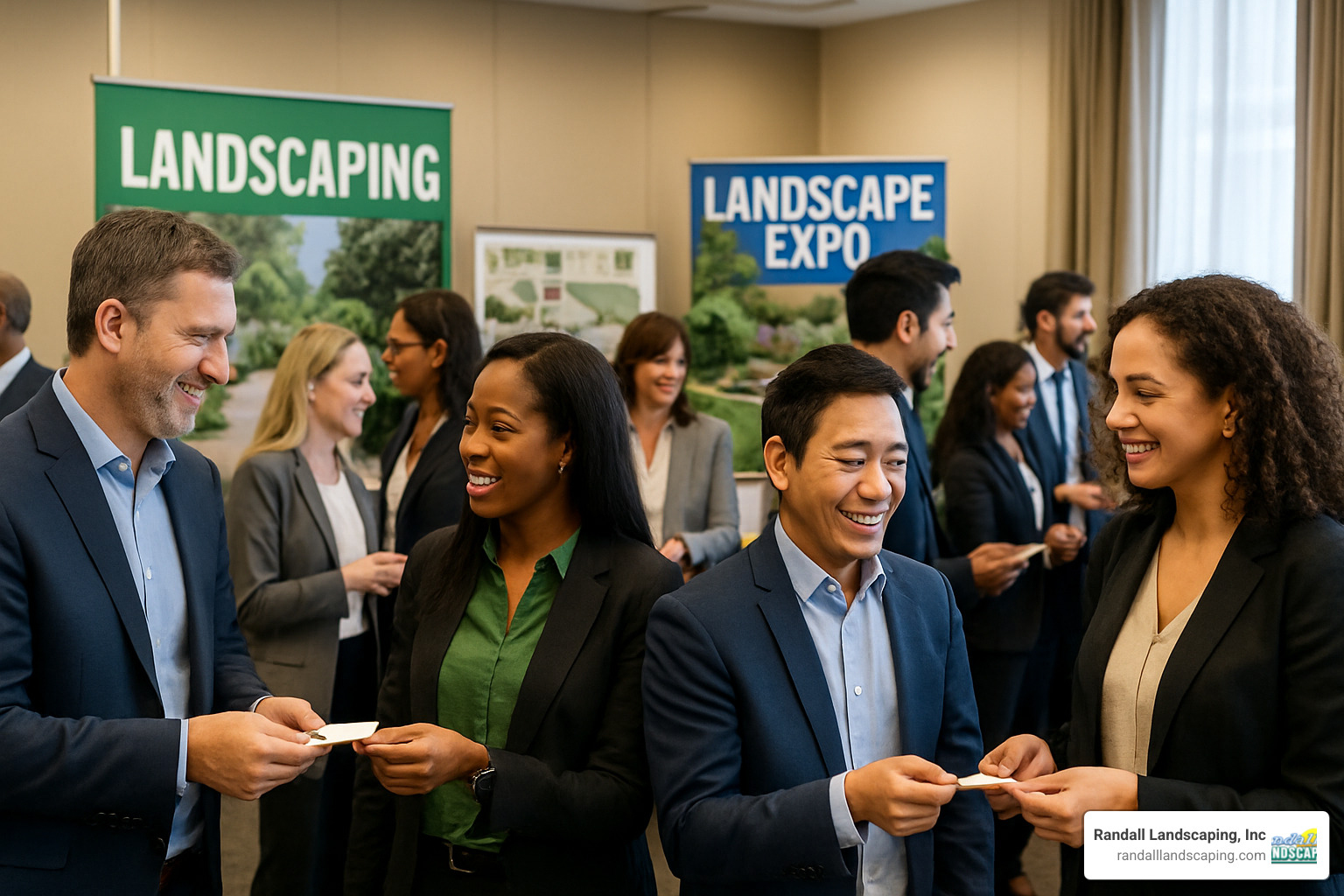 networking event for landscaping professionals - how to get commercial landscape contracts