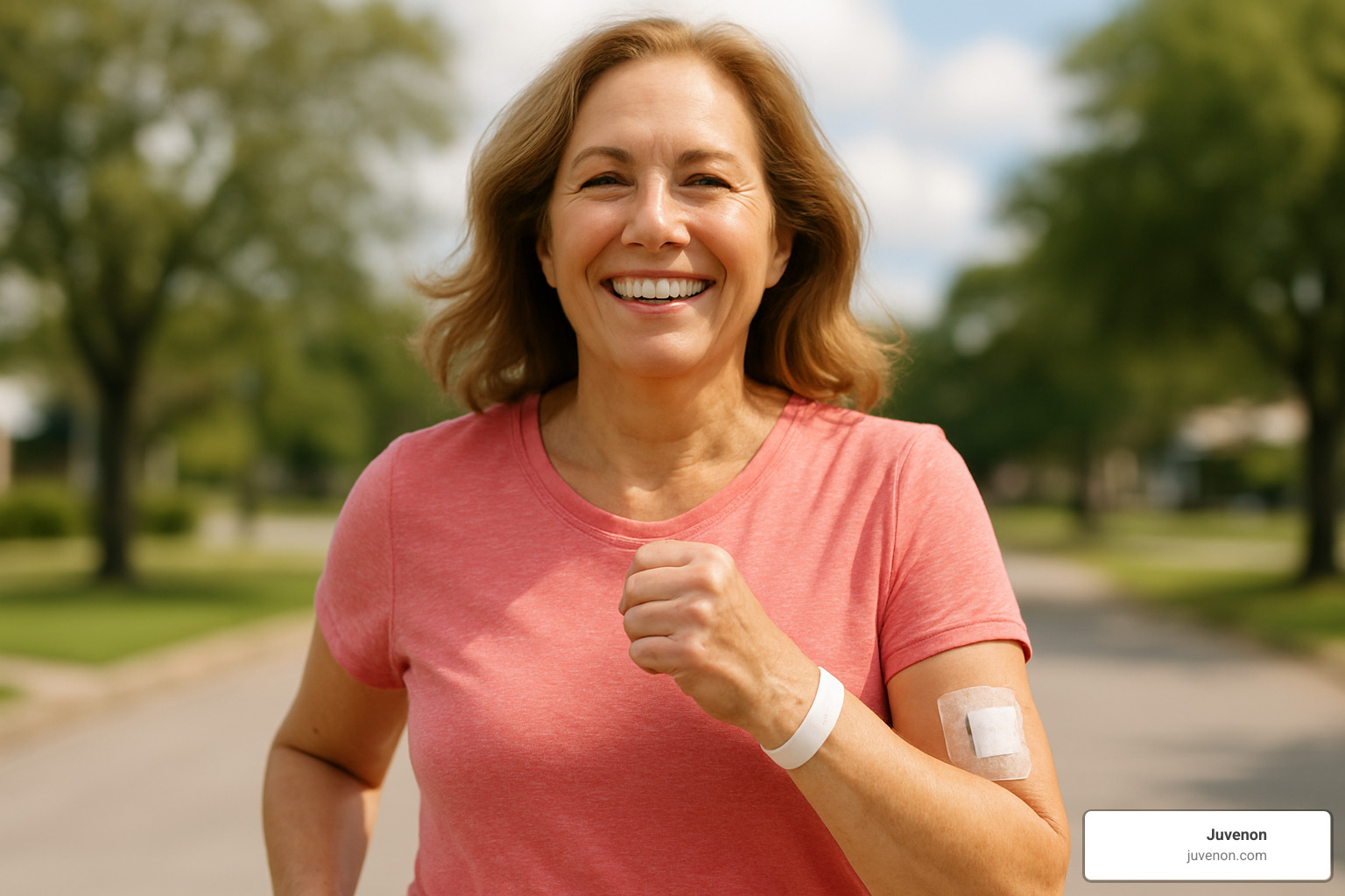 Person with renewed energy after NAD IV therapy - what is nad iv drip