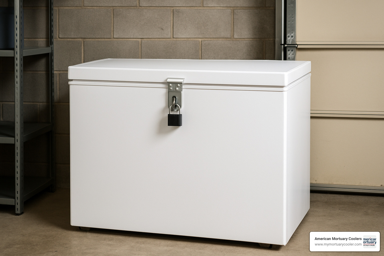 chest freezer with hasp lock - refrigerator death