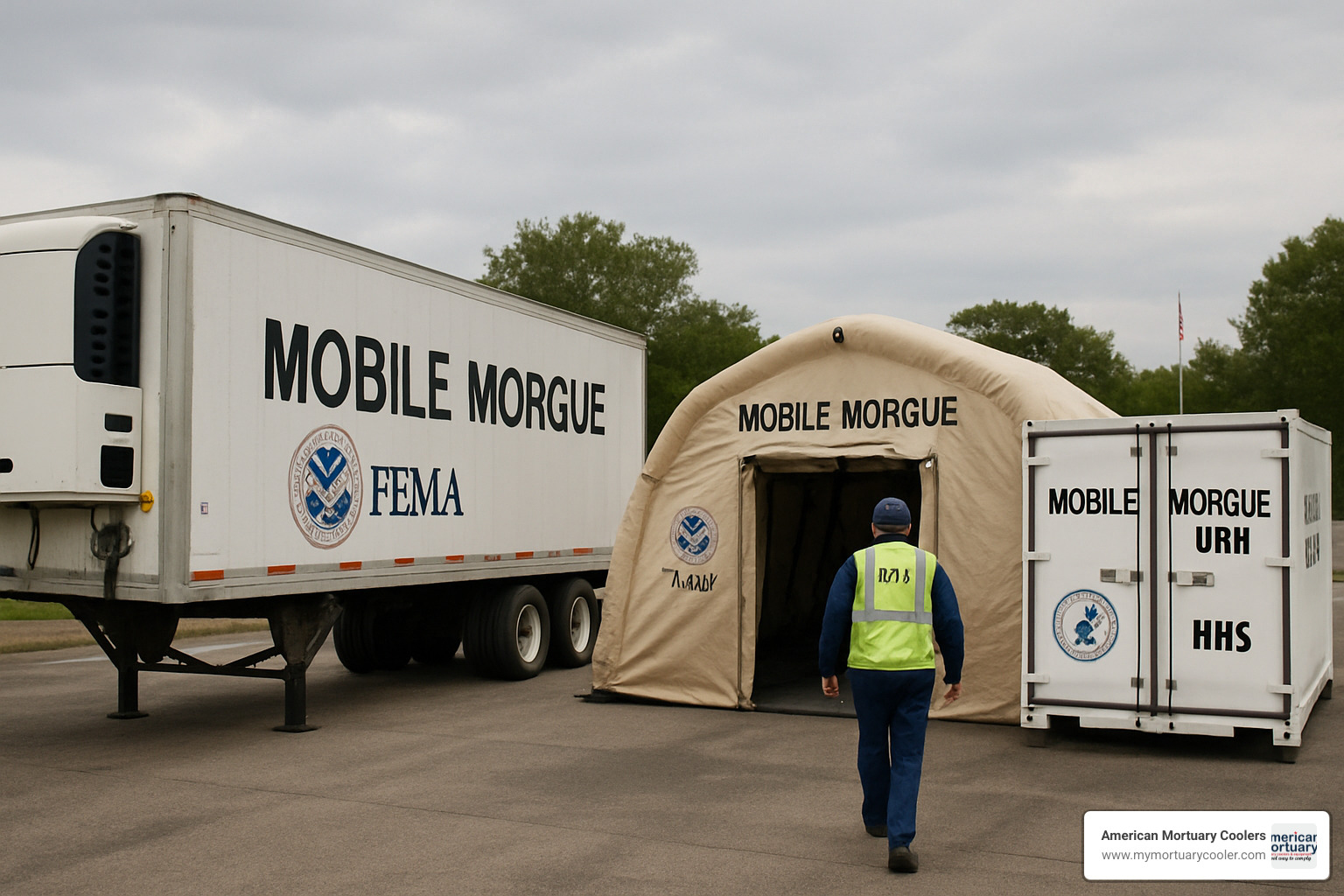 different types of mobile morgue units - mobile morgue