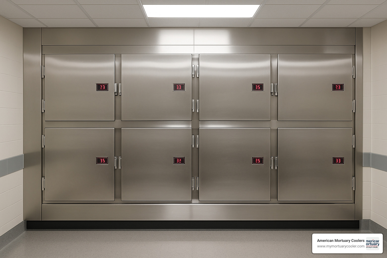 Hospital morgue refrigeration units - how long can a body be refrigerated before burial