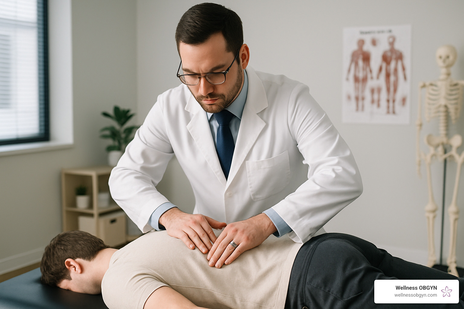 doctor of osteopathic medicine performing OMT technique - does osteopathic manipulative treatment work