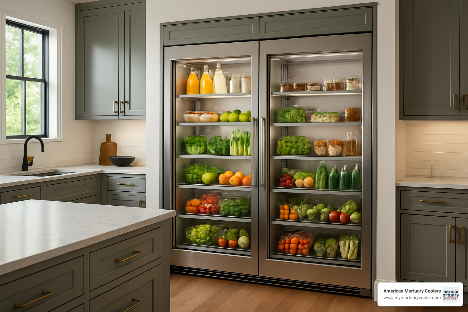 custom glass-door walk-in refrigerator unit - walk in refrigerator for home