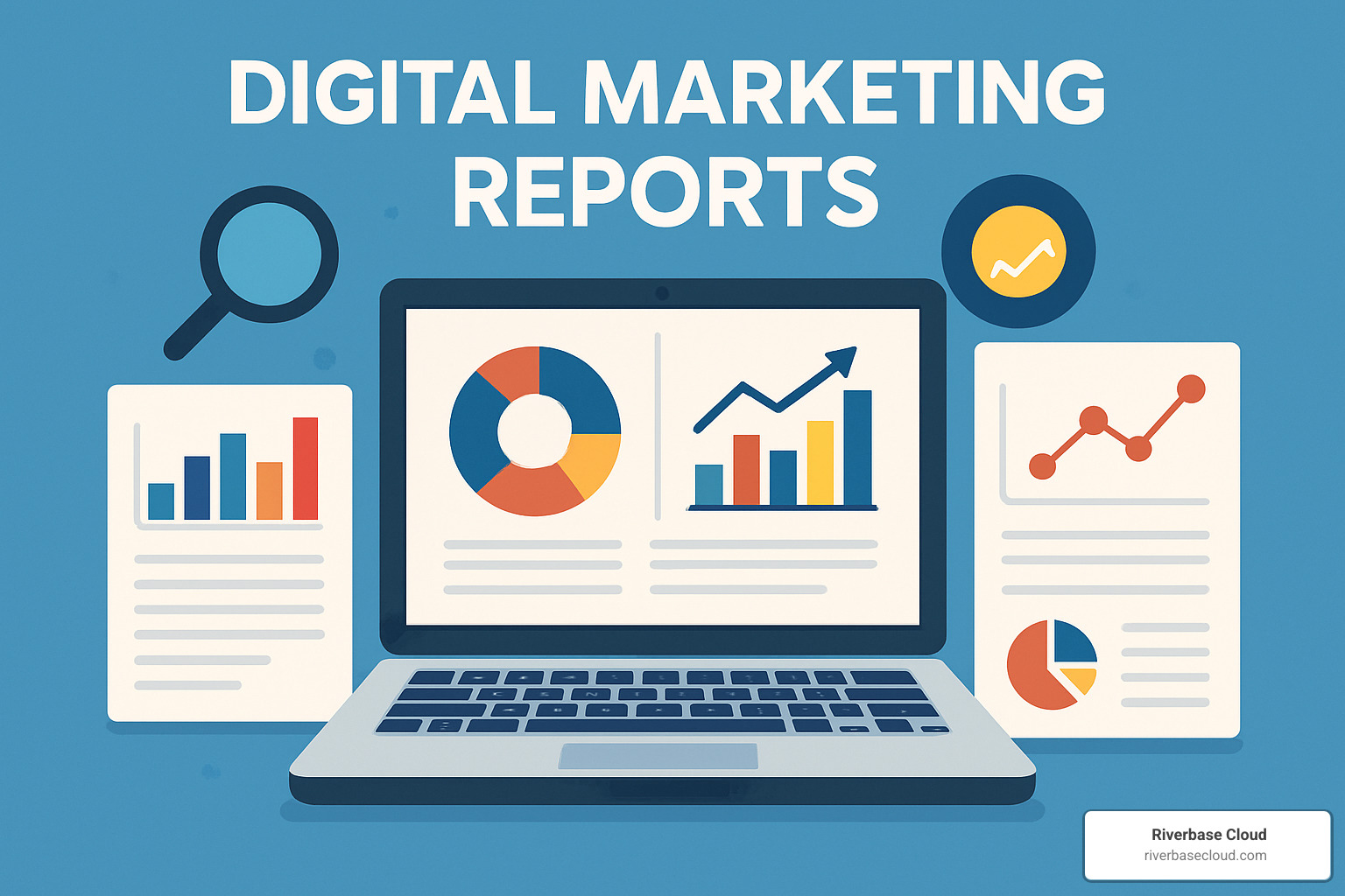 comparison of effective versus ineffective data visualization charts - digital marketing reports