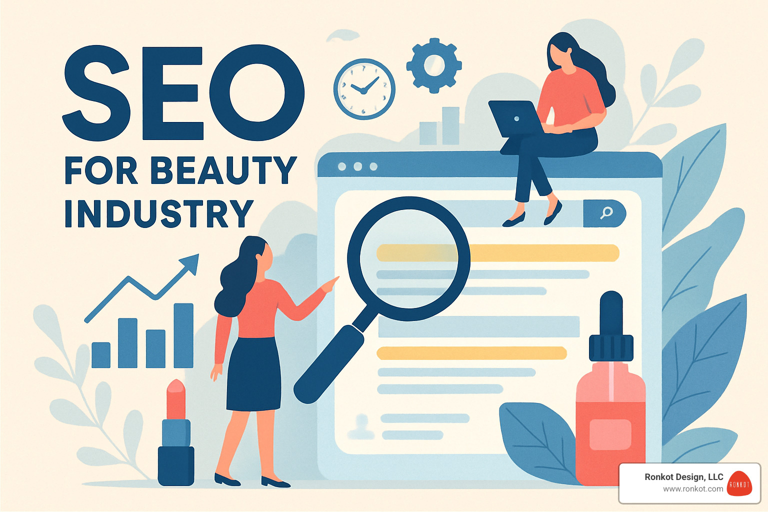 keyword research mind map for beauty industry - seo for beauty industry
