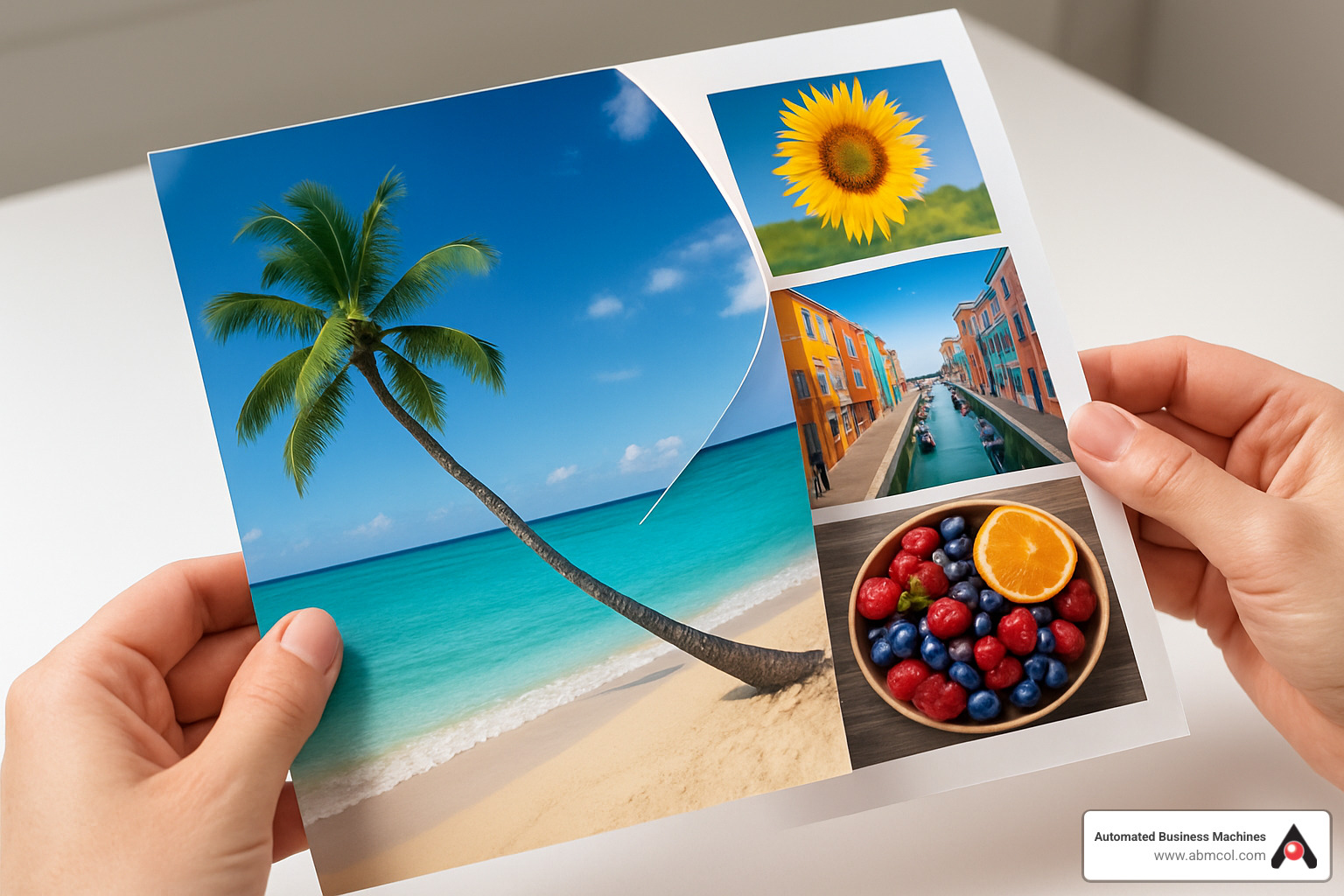 double-sided glossy photo paper with images on both sides - High-gloss photo paper