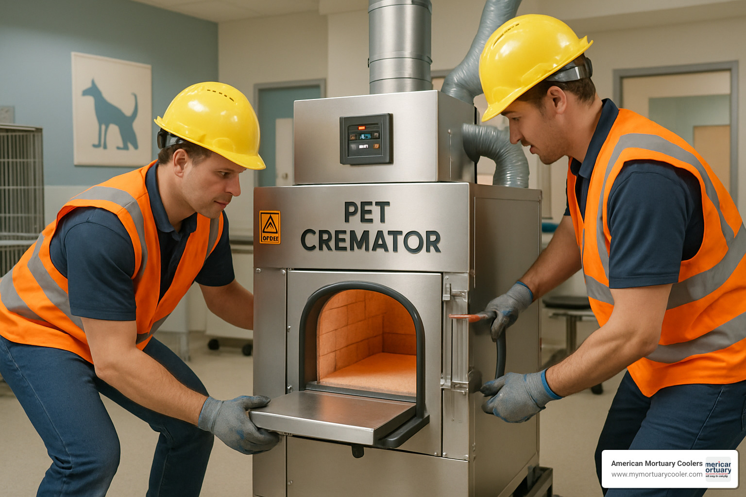 pet incinerator installation at veterinary clinic - pet incinerator cost