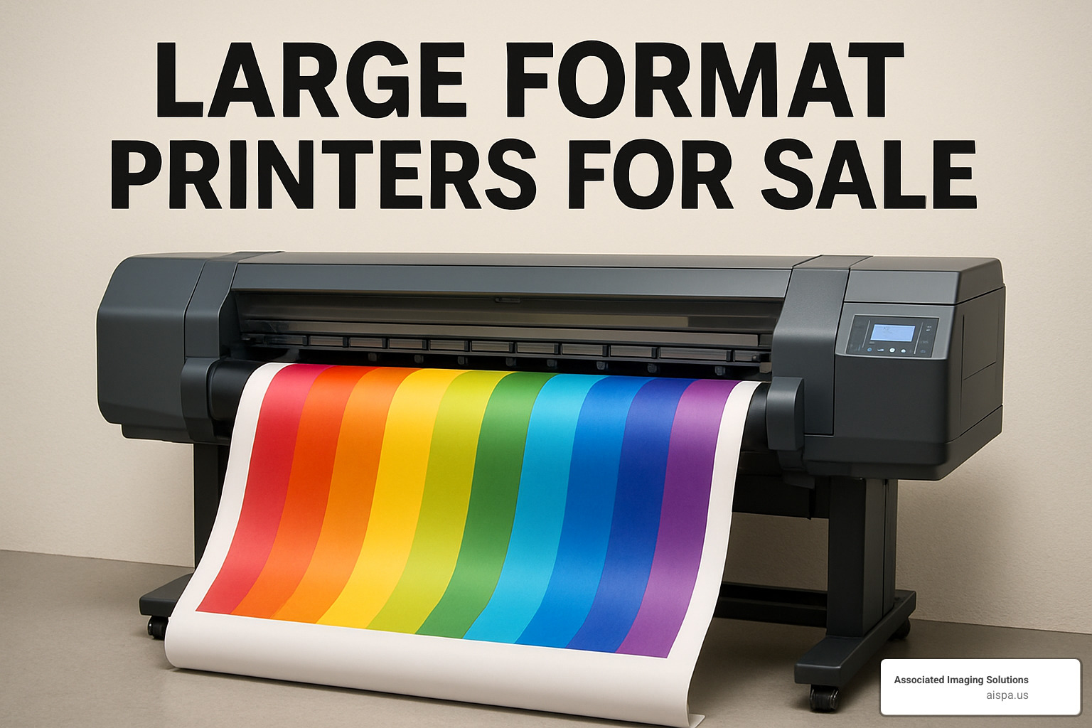 retail store printer aisle with large format printers - large format printers for sale