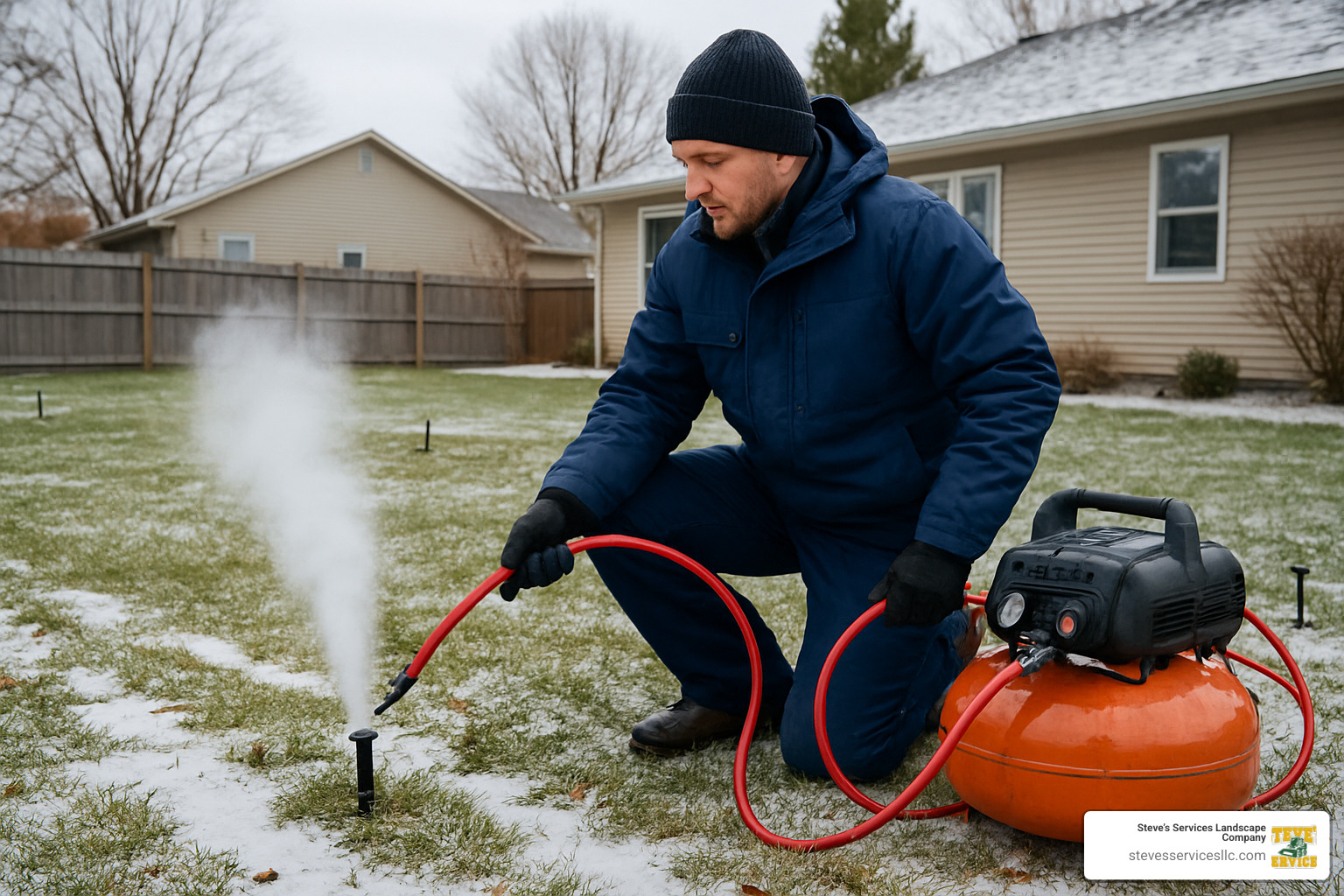 professional winterizing a sprinkler system - cost to repair frozen sprinkler system