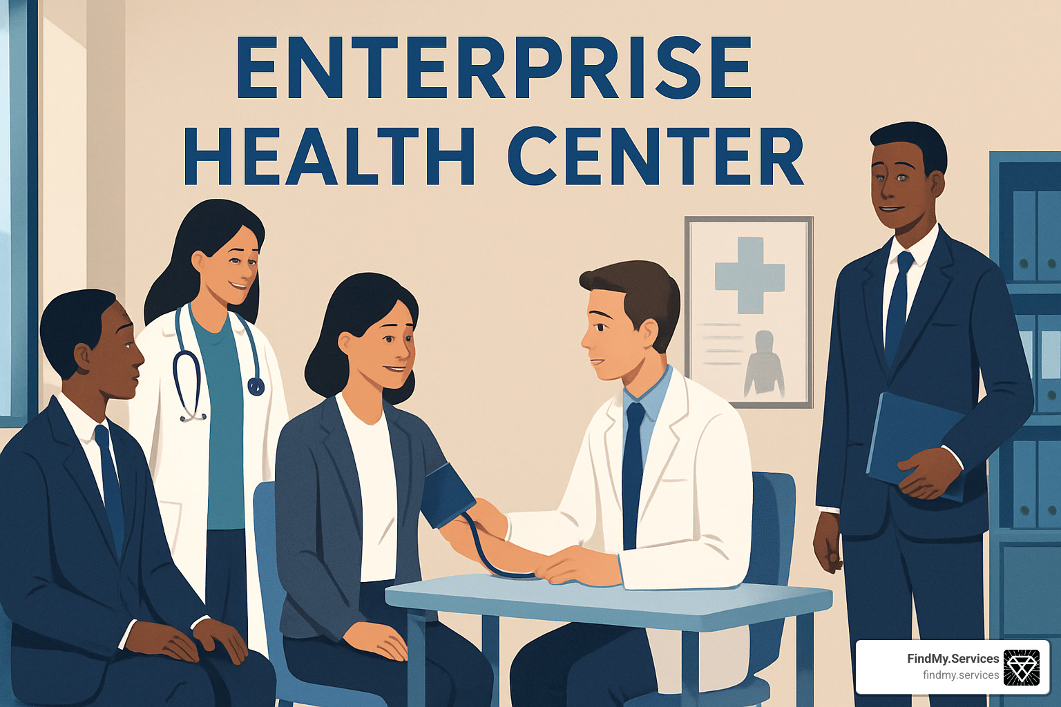 futuristic health technology showing AI-powered health analytics and virtual care - enterprise health center